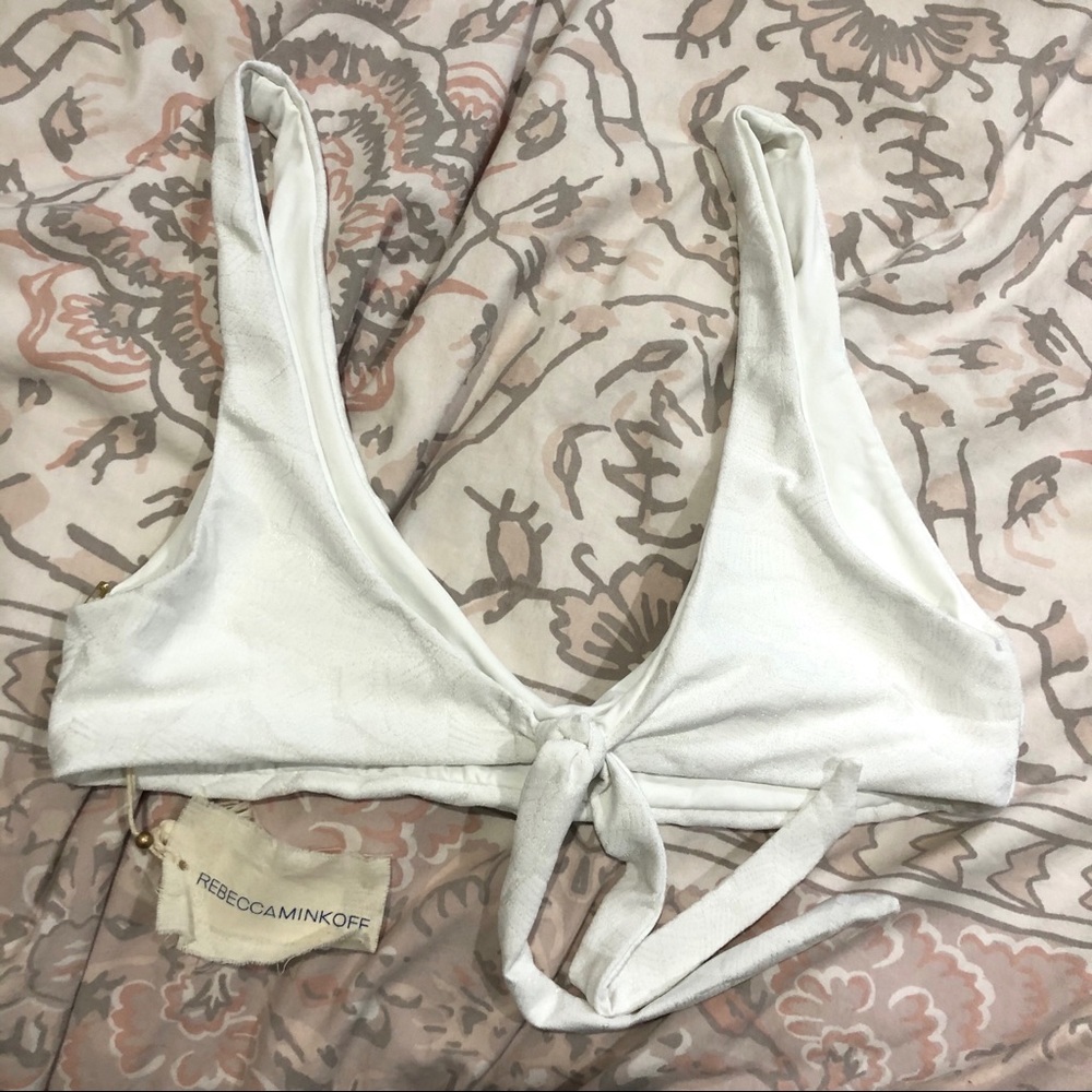 Rebecca minkoff Nicki bralette bikini top Sz s - Picture 1 of 8